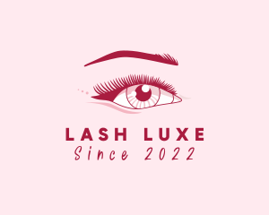 Female Beauty Eyelash logo design