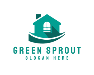 Green Housing Property logo design