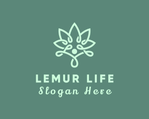 Wellness Flower Spa logo design