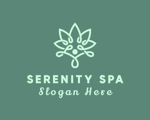 Spa - Wellness Flower Spa logo design