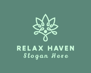 Spa - Wellness Flower Spa logo design