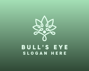 Wellness Flower Spa logo design