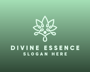 Wellness Flower Spa logo design