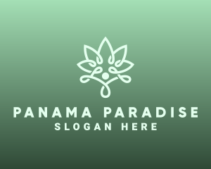 Wellness Flower Spa logo design