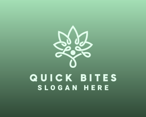 Wellness Flower Spa logo design