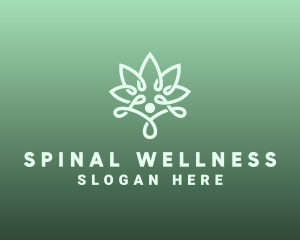 Wellness Flower Spa logo design