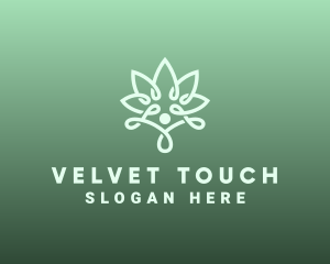 Wellness Flower Spa logo design