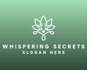 Wellness Flower Spa logo design