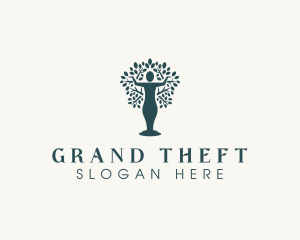 Organic - Organic Human Tree logo design