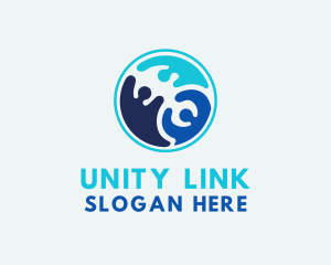 Togetherness - People Community Team logo design