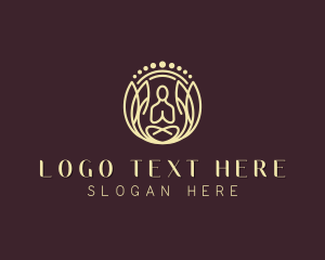 Reiki - Yoga Meditation Spa logo design