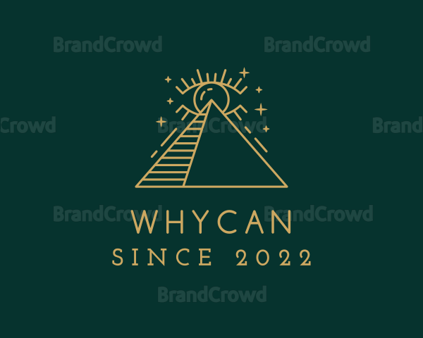 Occult Eye Pyramid Logo