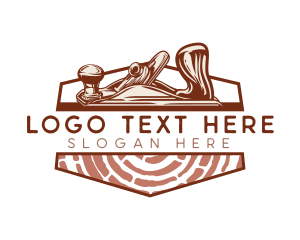 Timber - Woodwork Carpenter Workshop logo design