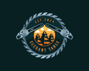 Chainsaw Logging Joinery Logo