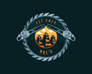 Chainsaw Logging Joinery Logo