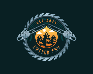 Chainsaw Logging Joinery Logo