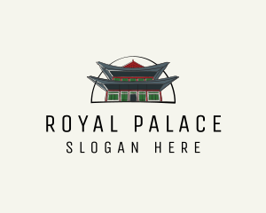 Palace - Korea Royal Palace logo design