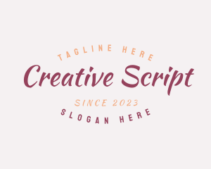 Quirky Script Business logo design