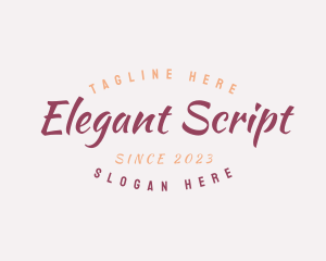 Quirky Script Business logo design