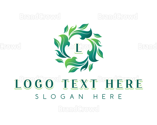 Botanical Leaf Nature Logo