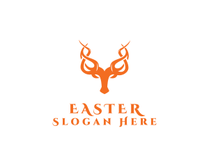 Antler - Deer Horn Antlers logo design