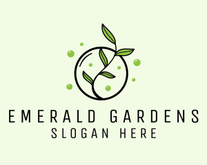 Sprout Leaf Gardening  logo design