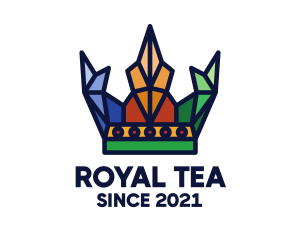 Colorful Royal Crystal  logo design