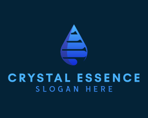 Mineral - Mineral Water Droplet logo design