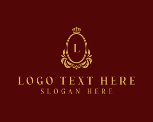 High End - Elegant Crown Royal logo design