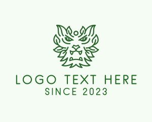 Leaf - Natural Leaf Monster logo design