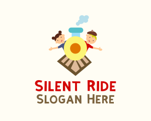 Kiddie Train Ride  logo design