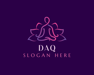 Therapy - Wellness Lotus Yoga logo design