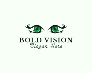 Green Eye Opthalmologist logo design