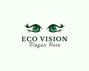 Green Eye Opthalmologist logo design