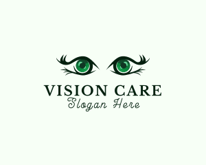 Ophthalmology - Green Eye Opthalmologist logo design