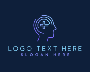 Head - Medical Mental Health logo design