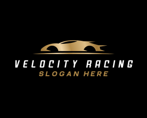 Racing Car Vehicle logo design