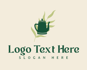 Organic Tea Kettle Logo