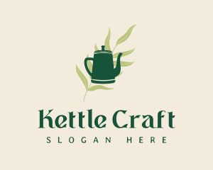 Kettle - Organic Tea Kettle logo design