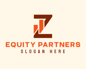 Shareholder - Bar Graph Statistics Letter Z logo design