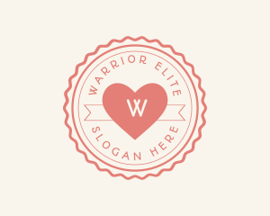 Heart Pastry Bakery Logo