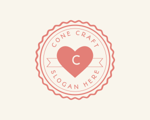 Heart Pastry Bakery logo design