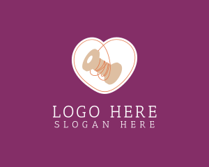 Designer - Spool Yarn Seamstress logo design