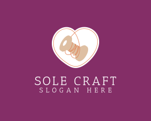 Spool Yarn Seamstress logo design