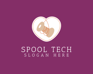 Spool - Spool Yarn Seamstress logo design