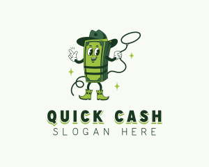 Money Cash Cowboy logo design