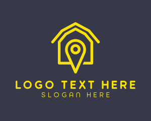 Storehouse - GPS Pin Logistics logo design