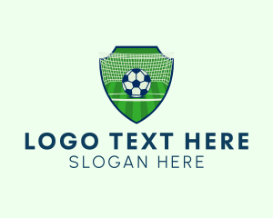 Soccer Field - Shield Football Club logo design
