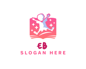 Boy Fun Book logo design