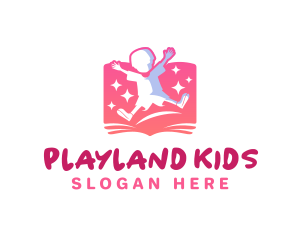 Boy Fun Book logo design